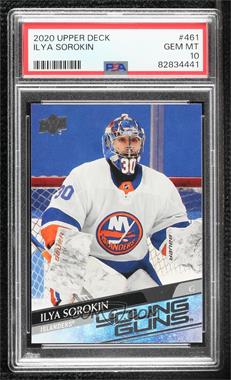 2020-21 Upper Deck - [Base] #461 - Young Guns - Ilya Sorokin [PSA 10 GEM MT]