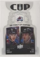 Alex Tanguay, Rob Blake