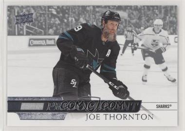 2020-21 Upper Deck - Predominant #PR-14 - Joe Thornton