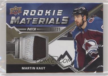 2020-21 Upper Deck - Rookie Materials - Patch #RM-MK - Martin Kaut /25