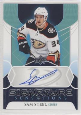 2020-21 Upper Deck - Signature Sensations Series 1 #SS-SS - Sam Steel