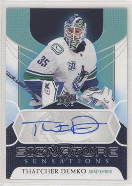 2020-21 Upper Deck - Signature Sensations Series 1 #SS-TD - Thatcher Demko