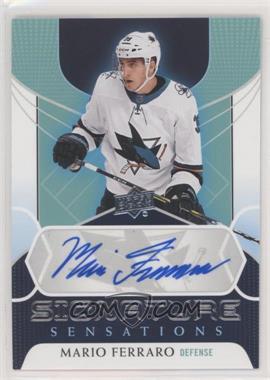 2020-21 Upper Deck - Signature Sensations Series 2 #SS-MF - Mario Ferraro