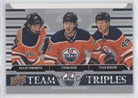 Kailer Yamamoto, Ethan Bear, Tyler Benson