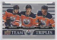 Leon Draisaitl, Ryan Nugent-Hopkins, Darnell Nurse