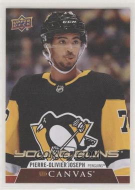 2020-21 Upper Deck - UD Canvas #C101 - Young Guns - Pierre-Olivier Joseph