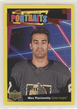 2020-21 Upper Deck - UD Portraits - Gold #P-14 - Max Pacioretty /25