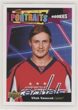 2020-21 Upper Deck - UD Portraits #P-58 - Rookies - Vitek Vanecek