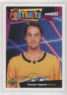 2020-21 Upper Deck - UD Portraits #P-62 - Rookies - Connor Ingram