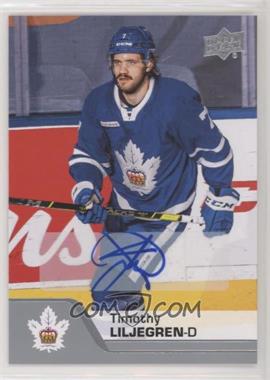 2020-21 Upper Deck AHL - [Base] - Autographs #23 - Timothy Liljegren