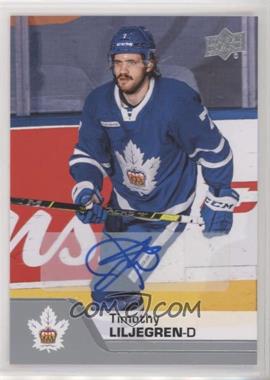 2020-21 Upper Deck AHL - [Base] - Autographs #23 - Timothy Liljegren