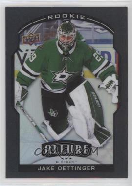 2020-21 Upper Deck Allure - [Base] - Black Rainbow #91 - Rookie - Jake Oettinger