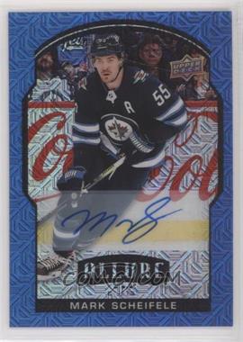 2020-21 Upper Deck Allure - [Base] - Blue Line Autographs #61 - Mark Scheifele /35