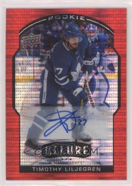 2020-21 Upper Deck Allure - [Base] - Red Rainbow Autographs #89 - Rookie - Timothy Liljegren /299