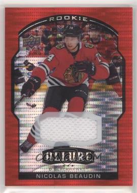 2020-21 Upper Deck Allure - [Base] - Red Rainbow Jerseys #79 - Rookie - Nicolas Beaudin