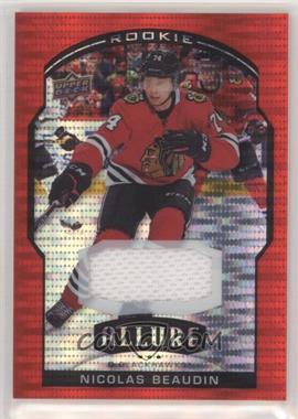 2020-21 Upper Deck Allure - [Base] - Red Rainbow Jerseys #79 - Rookie - Nicolas Beaudin