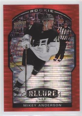 2020-21 Upper Deck Allure - [Base] - Red Rainbow #83 - Rookie - Mikey Anderson