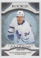 Rookie Redemptions - Alexander Barabanov #/999