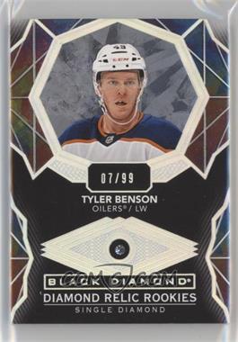 2020-21 Upper Deck Black Diamond - Diamond Relic Rookie Gems #BDR-TB - Single Diamond - Tyler Benson /99