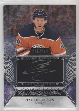 2020-21 Upper Deck Black Diamond - Silver on Black Rookie Signatures #SBRS-BE - Tyler Benson /149