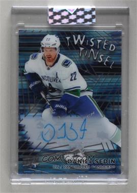 2020-21 Upper Deck Clear Cut - Twisted Tinsel Autographs #TT-DS - Legends - Daniel Sedin [Uncirculated]