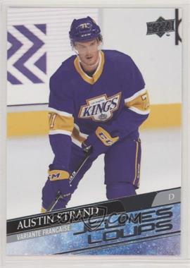 2020-21 Upper Deck Extended Series - [Base] - French #722 - Young Guns - Austin Strand