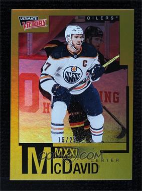 2020-21 Upper Deck Extended Series - McDavid MMXXI - Gold #CM-7 - Connor McDavid /25