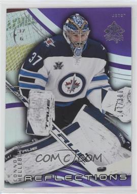 2020-21 Upper Deck Extended Series - Triple Dimensions Reflections - Amethyst #50 - Connor Hellebuyck /300