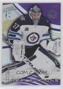 2020-21 Upper Deck Extended Series - Triple Dimensions Reflections - Amethyst #50 - Connor Hellebuyck /300