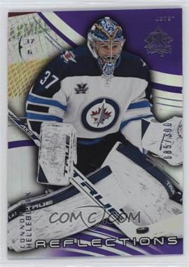 2020-21 Upper Deck Extended Series - Triple Dimensions Reflections - Amethyst #50 - Connor Hellebuyck /300