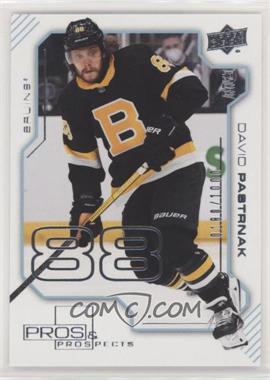 2020-21 Upper Deck Extended Series - UD Pros and Prospects #PP-13 - David Pastrnak /1000