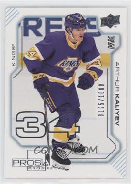 2020-21 Upper Deck Extended Series - UD Pros and Prospects #PP-45 - Rookies - Arthur Kaliyev /1000