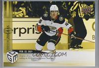 February - (Feb. 22, 2021) - Trevor Zegras Makes NHL Debut for Ducks #/100