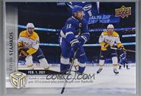 February - (Feb. 1, 2021) - Steven Stamkos Sets Lightning Record for Power-Play…