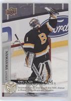 April - (Apr. 16, 2021) - Bruins Rookie Jeremy Swayman Picks Up First NHL Shuto…