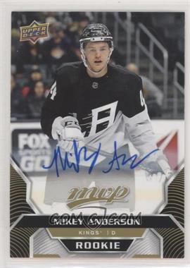 2020-21 Upper Deck MVP - [Base] - Autographs #227 - High Series Rookies - Mikey Anderson