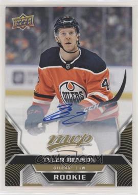 2020-21 Upper Deck MVP - [Base] - Autographs #247 - High Series Rookies - Tyler Benson