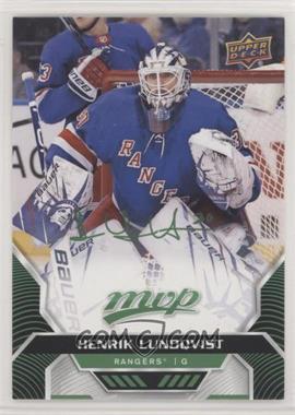 2020-21 Upper Deck MVP - [Base] - Green Script #70 - Henrik Lundqvist