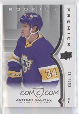 2020-21 Upper Deck Premier - [Base] #98 - Rookies - Arthur Kaliyev /299