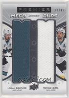 Logan Couture, Tomas Hertl #/49