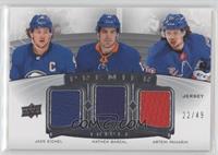 Jack Eichel, Victor Olofsson, Sam Reinhart #/49