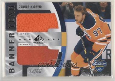 2020-21 Upper Deck SP Game Used - 2020 NHL All-Star Game Banner Jersey Relics #BYJ-CM - Connor McDavid