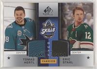 Tomas Hertl, Eric Staal