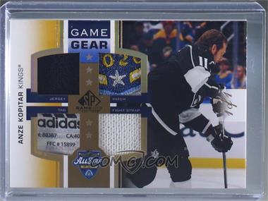 2020-21 Upper Deck SP Game Used - 2020 NHL All-Star Skills Game Gear - Gold #GGAS-AK - Anze Kopitar /1