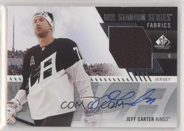 2020-21 Upper Deck SP Game Used - 2020 NHL Stadium Series Fabrics Auto #SSFA-JC - Jeff Carter