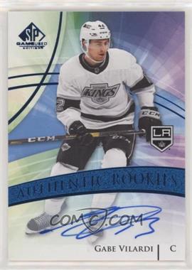 2020-21 Upper Deck SP Game Used - [Base] - Blue Autographs #161 - Authentic Rookies - Gabe Vilardi