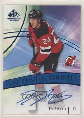 2020-21 Upper Deck SP Game Used - [Base] - Blue Autographs #170 - Authentic Rookies - Ty Smith