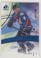 Legends - Joe Sakic #/135