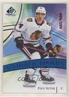 Authentic Rookies - Pius Suter #/199