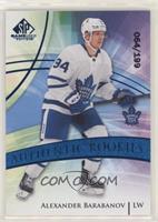 Authentic Rookies - Alexander Barabanov #/199